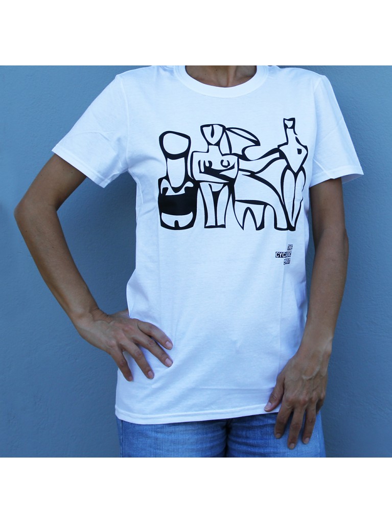 ΛΕΥΚΟ T-SHIRT ΚΥΚΛΑΔΙΚΑ ΕΙΔΩΛΙΑ