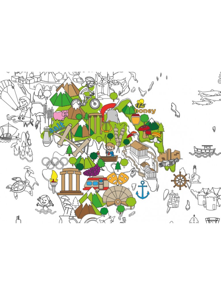 COLOURING GREECE