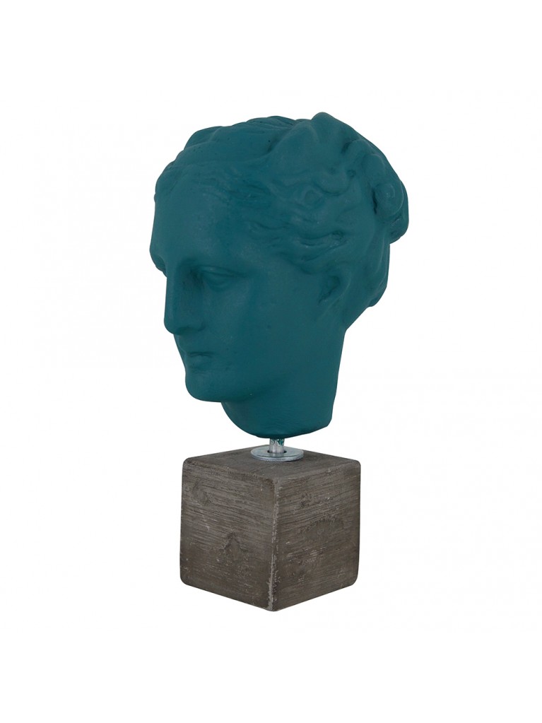 HEAD OF HYGEIA - PETROL COLOR (SMALL)