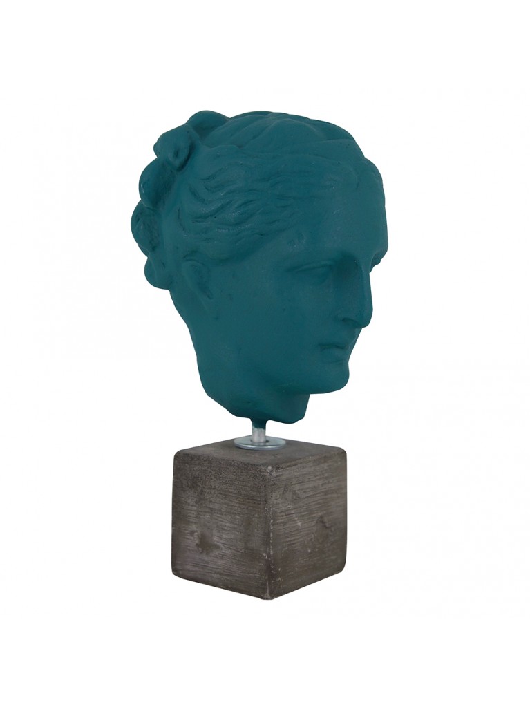 HEAD OF HYGEIA - PETROL COLOR (SMALL)