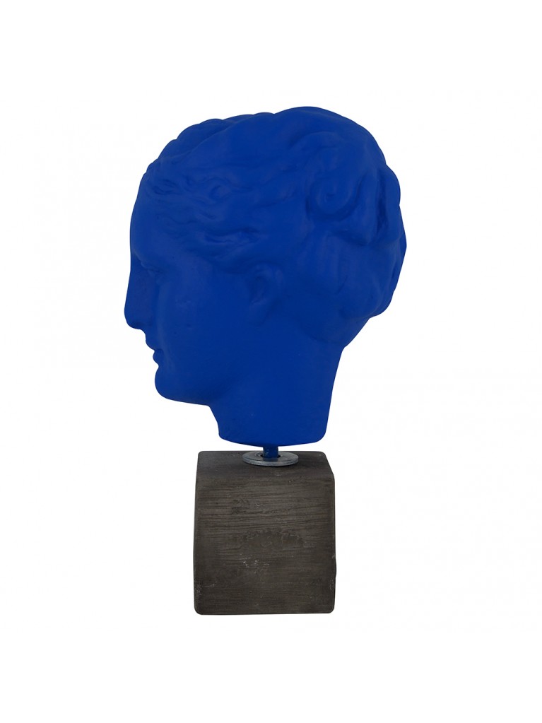 HEAD OF HYGEIA - BLUE COLOR (SMALL)