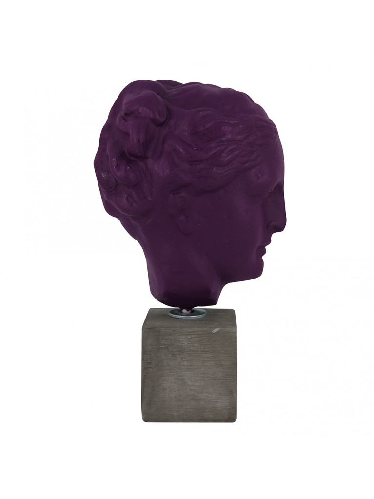 HEAD OF HYGEIA - PURPLE COLOR (SMALL)
