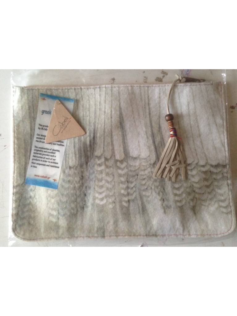 CLUTCH BAG GREY