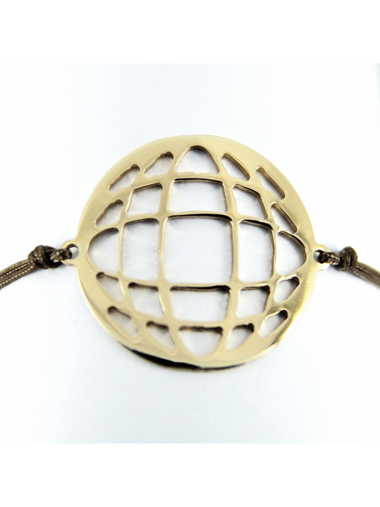 "ASTROLABE" GOLD BRACELET