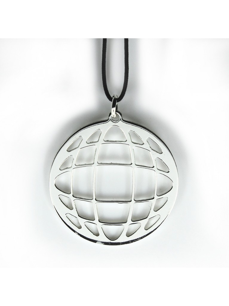 "ASTROLABE" SILVER NECKLACE