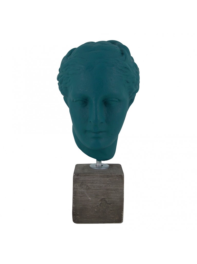 HEAD OF HYGEIA - PETROL COLOR (SMALL)