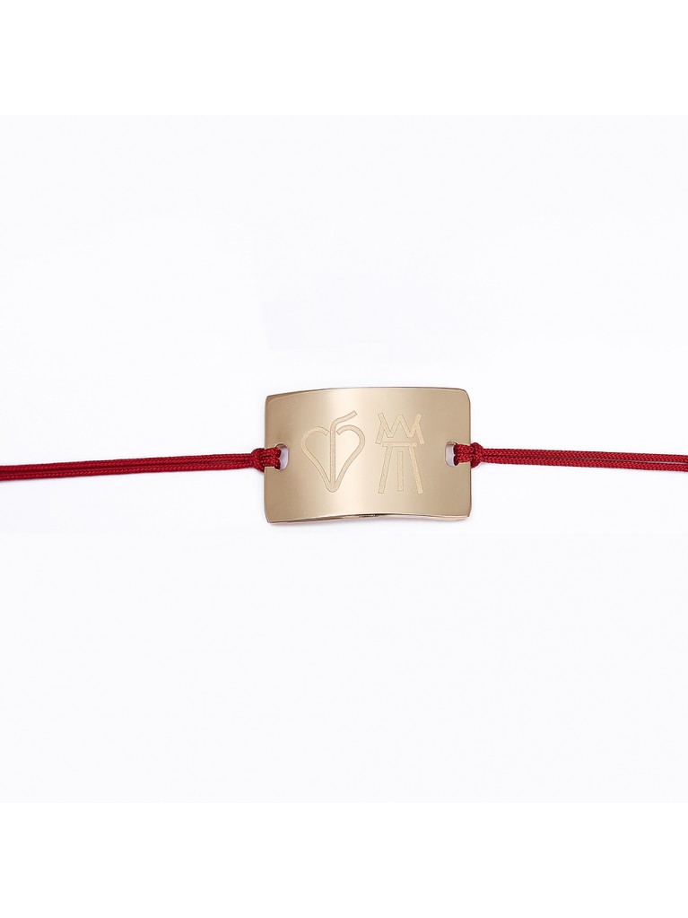"LUCK" GOLD BRACHELET