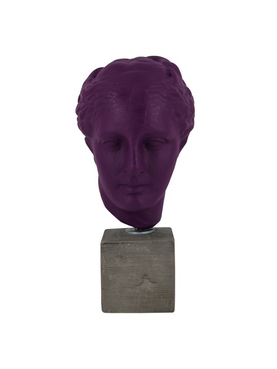 HEAD OF HYGEIA - PURPLE COLOR (SMALL)