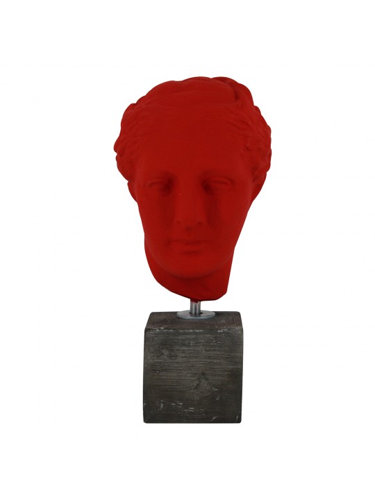 HEAD OF HYGEIA - RED COLOR (SMALL)