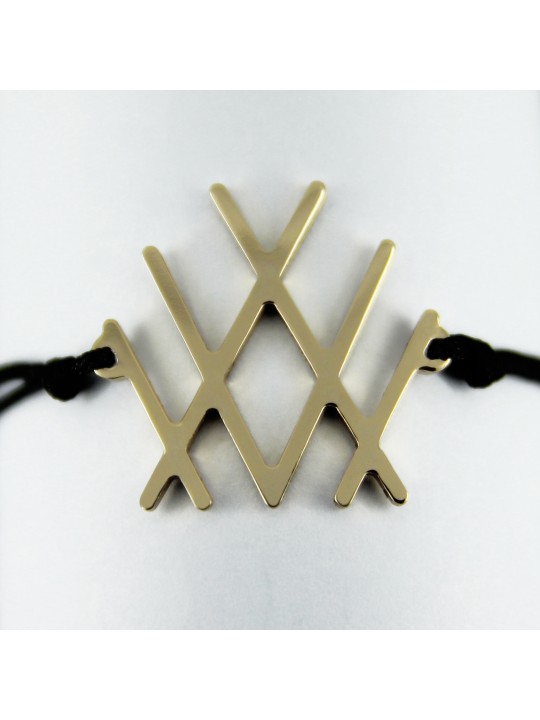 THE LUCKY CHARMA BRACELET "XVII" (2017) GOLD