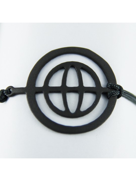 "EUDOXUS" BLACK MATTE BRACHELET