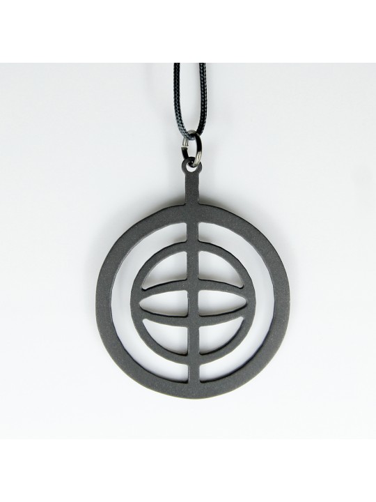 "EUDOXUS" NECKLACE BLACK MATTE