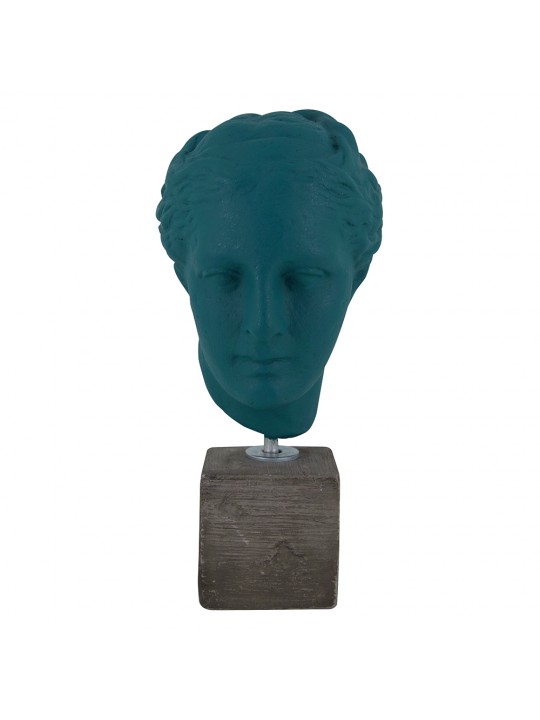 HEAD OF HYGEIA - PETROL COLOR (SMALL)