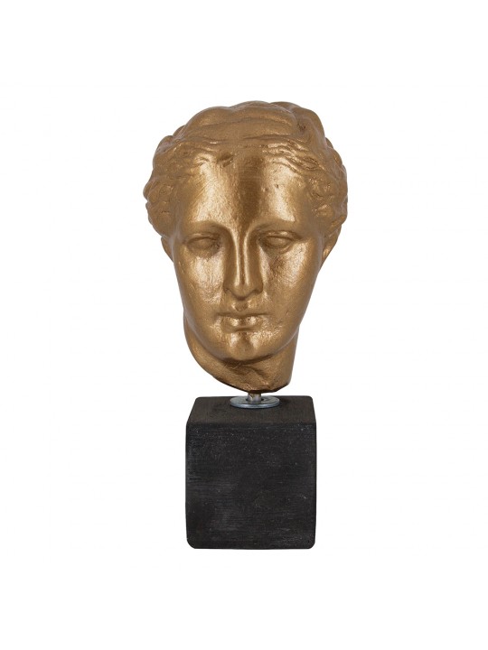 HEAD OF HYGEIA - GOLD COLOR (SMALL)