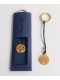 KEYRINGS WITH GILDED MOTIF WITH THE TREE OF LIFE