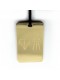 "ΤΥΧΗ" GOLD NECKLACE