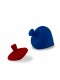 CERAMICS WHIRLPOOLS BLUE-RED
